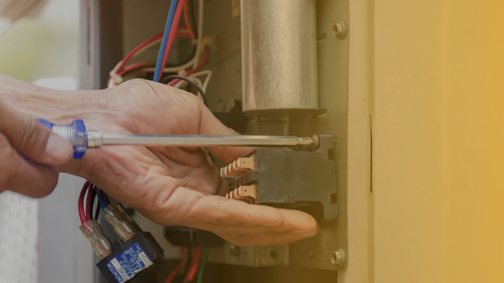 close up of a hvac unit repair niederwald tx